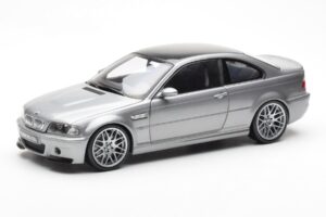 BMW M3 E46 CSL Gris Kyosho 1:18 80430302734