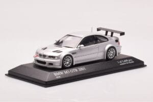 BMW M3 E46 GTR Street Plata Minichamps 1:43 403012105 Metal - imagen 2 de 4