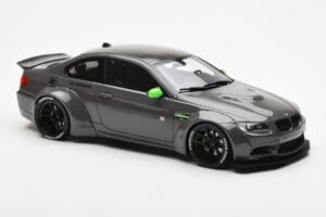 BMW M3 E92 LBWK Liberty Walk Gris GT Spirit 1:18 GT127 Resina - imagen 4 de 6