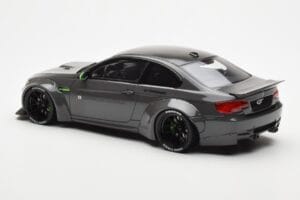 BMW M3 E92 LBWK Liberty Walk Gris GT Spirit 1:18 GT127 Resina - imagen 5 de 6