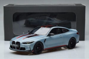 BMW M4 CSL G82 Gris GT Spirit 1:18 GT427 Resina - imagen 8 de 8