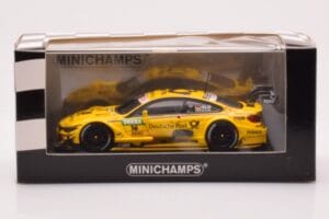 BMW M4 F82 DTM BMW Team RMG #16 T. Glock DTM 2016 Minichamps 1:43 410162416 Metal - imagen 4 de 4