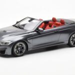 BMW M4 F83 Descapotable Gris GT Spirit 1:18