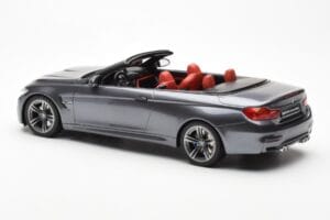 BMW M4 F83 Descapotable Gris GT Spirit 1:18 GT081 Resina - imagen 5 de 6
