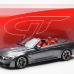 BMW M4 F83 Descapotable Gris GT Spirit 1:18 - image 6 of 6
