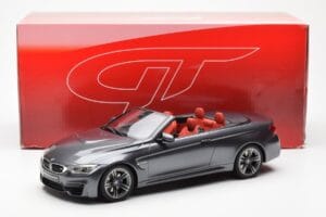BMW M4 F83 Descapotable Gris GT Spirit 1:18 GT081 Resina - imagen 6 de 6