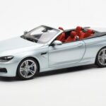 BMW M6 F12 Cabriolet Silverstone Plata II Paragon 1:18