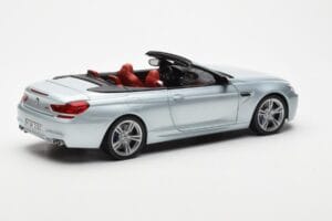 BMW M6 F12 Cabriolet Silverstone Plata II Paragon 1:18 80432253656 Metal - imagen 3 de 8