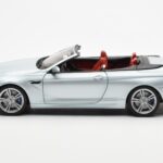 BMW M6 F12 Cabriolet Silverstone Plata II Paragon 1:18 - image 4 of 8