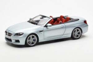 BMW M6 F12 Cabriolet Silverstone Plata II Paragon 1:18