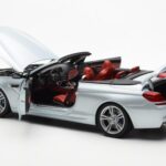 BMW M6 F12 Cabriolet Silverstone Plata II Paragon 1:18 - image 5 of 8