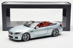 BMW M6 F12 Cabriolet Silverstone Plata II Paragon 1:18 80432253656 Metal - imagen 8 de 8