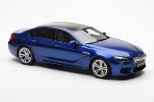 BMW M6 F06 Gran Coupe Azul GT Spirit 1:18 GT184 Resina - imagen 4 de 6