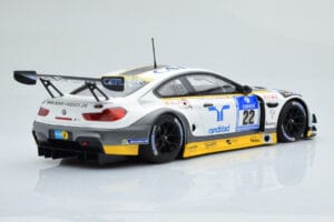 BMW M6 GT3 Rowe Racing #98 A. Graf / R. Westbrook / N. Catsburg / N. Paltalla 24 Hours of Nurburgring 2016 Minichamps 1:18 15 - imagen 2 de 6