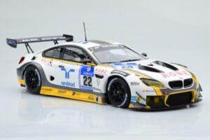 BMW M6 GT3 Rowe Racing #98 A. Graf / R. Westbrook / N. Catsburg / N. Paltalla 24 Hours of Nurburgring 2016 Minichamps 1:18 15 - imagen 4 de 6