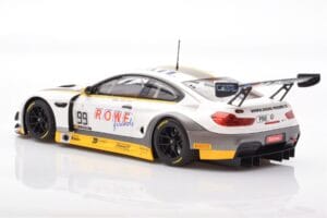 BMW M6 GT3 Rowe Racing #99 J. Martin / A. Eng / A. Sims Winner 24 Hours of Spa-Francorchamps 2016 Minichamps 1:18 155162699 M - imagen 5 de 6