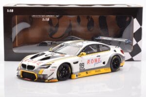 BMW M6 GT3 Rowe Racing #99 J. Martin / A. Eng / A. Sims Winner 24 Hours of Spa-Francorchamps 2016 Minichamps 1:18 155162699 M - imagen 6 de 6