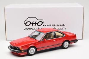 BMW M635 CSi E24 Henna Rojo Otto 1:18 OT1018 Resina - imagen 6 de 6