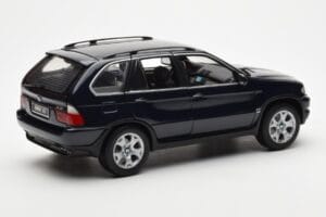 BMW X5 4.4i E53 Azul Oscuro Kyosho 1:18 08521DB Metal - imagen 3 de 8