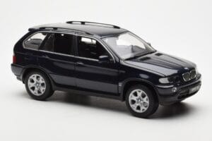 BMW X5 4.4i E53 Azul Oscuro Kyosho 1:18 08521DB Metal - imagen 6 de 8