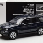 BMW X5 4.4i E53 Azul Oscuro Kyosho 1:18 - image 8 of 8
