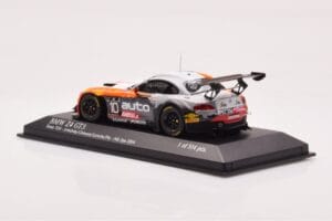 BMW Z4 GT3 #10 C. Pla Team TDS Racing 24 Hours of Spa 2014 Minichamps 1:43 437142010 Metal - imagen 3 de 4