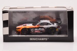 BMW Z4 GT3 #10 C. Pla Team TDS Racing 24 Hours of Spa 2014 Minichamps 1:43 437142010 Metal - imagen 4 de 4