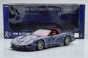 Chevrolet Callaway C12 Corvette MUKO Artcar AUTOart 1:18 71014 Metal - imagen 9 de 9