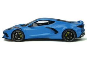 Chevrolet Corvette C8 Rapid Azul GT Spirit 1:18 GT286 Resina - imagen 6 de 7
