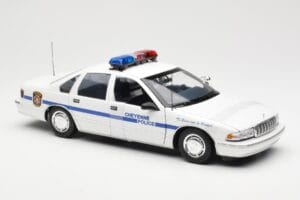 Chevrolet Caprice Cheyenne Policía UT Models 1:18 21025 Metal - imagen 4 de 6