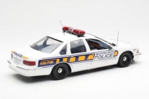 Chevrolet Caprice Watkins Glen Policía UT Models 1:18 21028 Metal - imagen 2 de 6
