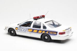 Chevrolet Caprice Watkins Glen Policía UT Models 1:18 21028 Metal - imagen 5 de 6