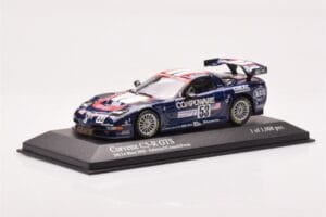 Chevrolet Corvette C5R #53 R. Fellows / J. O'Connell / F. Freon 24 Hours of Le Mans 2003 Minichamps 1:43 400031453 Metal - imagen 2 de 4