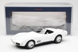 Chevrolet Corvette C3 Descapotable Can-Am Blanco Norev 1:18 189038 Metal - imagen 6 de 6
