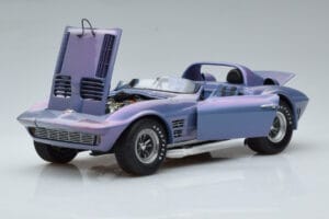Chevrolet Corvette Grand Sport Roadster Laguna Seca Azul Cielo Exoto 1:18 EXPRM00080 Metal - imagen 2 de 9