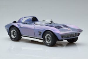 Chevrolet Corvette Grand Sport Roadster Laguna Seca Azul Cielo Exoto 1:18 EXPRM00080 Metal - imagen 5 de 9