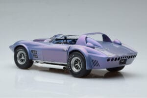 Chevrolet Corvette Grand Sport Roadster Laguna Seca Azul Cielo Exoto 1:18 EXPRM00080 Metal - imagen 6 de 9