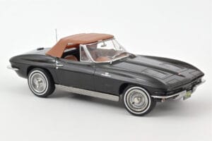 Chevrolet Corvette C2 Sting Ray Descapotable Norev 1:18 189055 Metal - imagen 3 de 3