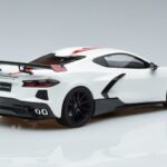 Chevrolet Hennessey Corvette C8 Arctic Blanco GT Spirit 1:18 GT317 Resina - image 2 of 6