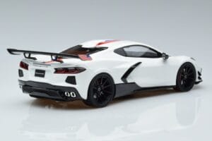 Chevrolet Hennessey Corvette C8 Arctic Blanco GT Spirit 1:18 GT317 Resina - imagen 2 de 6