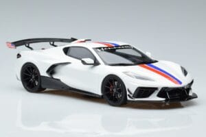 Chevrolet Hennessey Corvette C8 Arctic Blanco GT Spirit 1:18 GT317 Resina - imagen 4 de 6