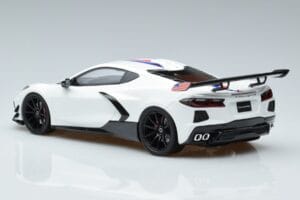 Chevrolet Hennessey Corvette C8 Arctic Blanco GT Spirit 1:18 GT317 Resina - imagen 5 de 6