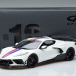 Chevrolet Hennessey Corvette C8 Arctic Blanco GT Spirit 1:18 GT317 Resina - image 6 of 6