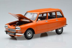 Citroen Ami 8 Break Tenere Naranja Norev 1:18 181674 Metal - imagen 2 de 7