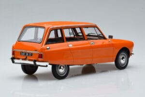 Citroen Ami 8 Break Tenere Naranja Norev 1:18 181674 Metal - imagen 3 de 7