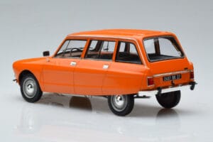 Citroen Ami 8 Break Tenere Naranja Norev 1:18 181674 Metal - imagen 6 de 7