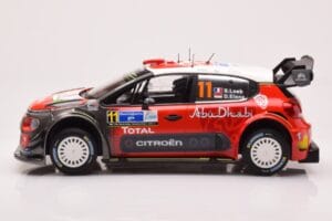 Citroen C3 WRC #11 S. Loeb / D. Elena Rally Mexico 2018 Norev 1:18 181638 Metal - imagen 3 de 6