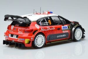 Citroen C3 WRC #9 S. Lefebvre / G. Moreau Tour de Corse 2017 Norev 1:18 181633 Metal - imagen 2 de 6