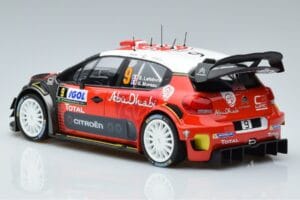Citroen C3 WRC #9 S. Lefebvre / G. Moreau Tour de Corse 2017 Norev 1:18 181633 Metal - imagen 5 de 6