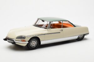Citroen DS 21 Le Leman Cabriolet Marfil y Verde Norev 1:18